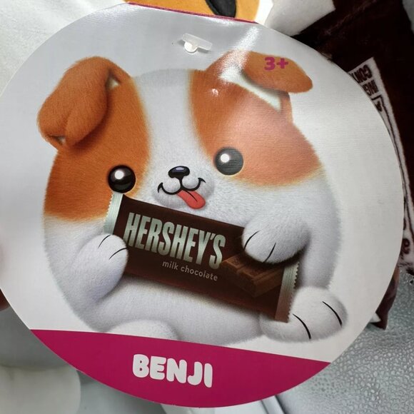 New Zuru Snackle Benji Corgi 14” JUMBO Plush w/ HERSHEY’S CHOCOLATE Snackles NWT - Picture 9 of 9